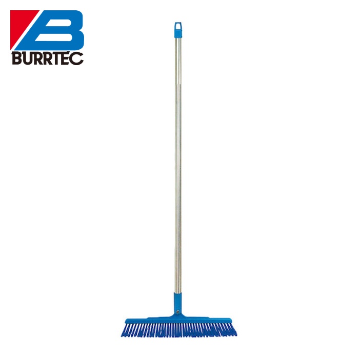 バーテック BURRTEC 62606205 バーキュートプラス 衛生管理用ほうき 短柄タイプ ソフト青5 BCP30-60SUS-TSB 5P (1箱)