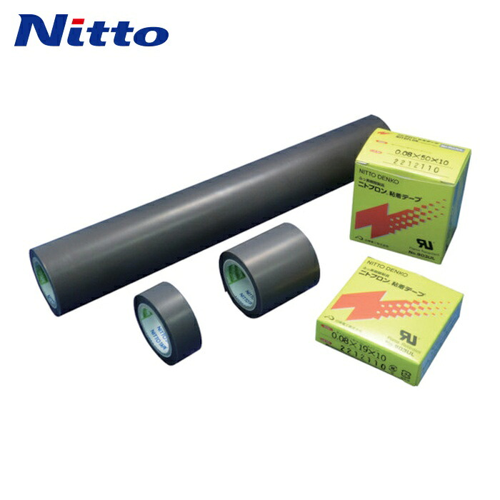 日東電工 Nitto ふっ素樹脂粘着テープ ニトフロン粘着テープ No.903UL 0.18mm&times;100mm&times;10m (1巻) 903X18X100｜工具ランド　いたわり館