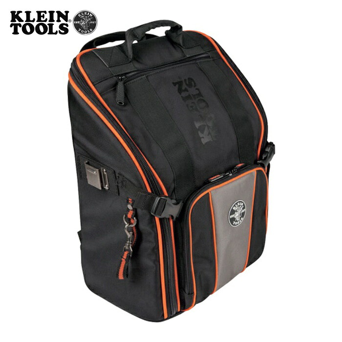 KLEIN TOOLS 55482 ツールバックパック TradesmanPro 21ポケット (1個)｜工具ランド　いたわり館