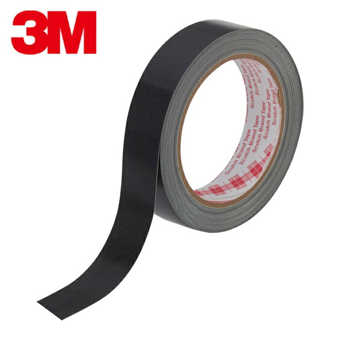 3M スリーエム 超高分子量ポリエチレンテープ(帯電防止・強接着) 5410 25mmX15m 黒 (1巻) 5410 25X15 1P