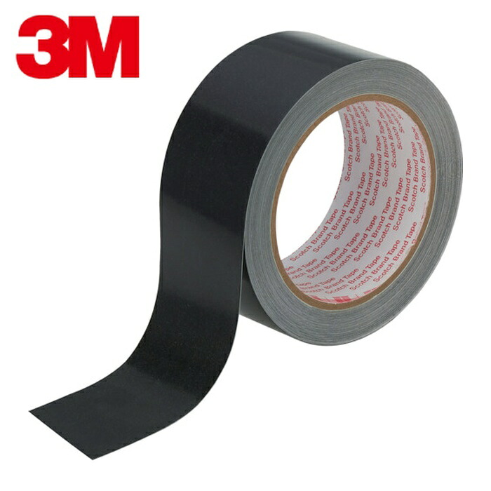 3M スリーエム 超高分子量ポリエチレンテープ(帯電防止・強接着) 5410 48mmX15m 黒 (1巻) 5410 48X15 1P|工具ランド いたわり館