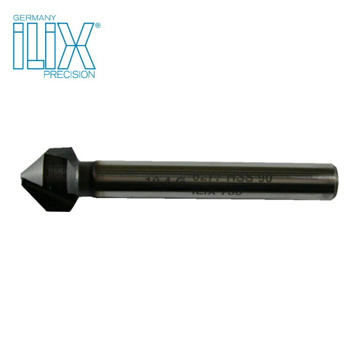 ILIX イリックス 6277-10.4DC カウンターシンク先端角90度 全長50mm DLCコーティング (1本)