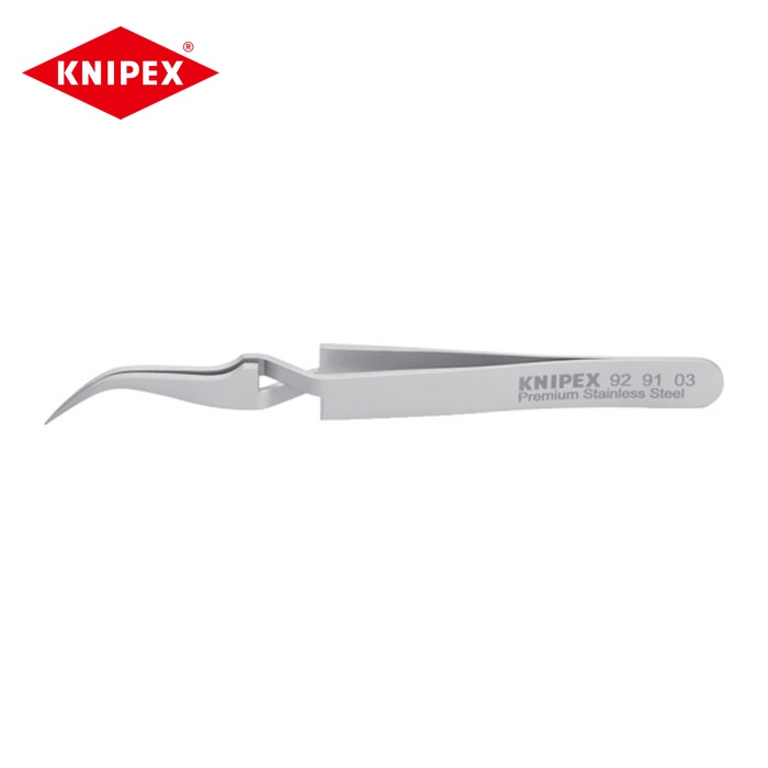KNIPEX クニペックス 2699569 逆作用ピンセット(INOX) 115mm (1本)