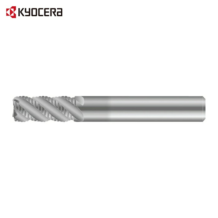 京セラ KYOCERA 4RFSM200-380-20 ラフィングエンドミル ニック剥き身刃 並み並み 4/6RFSM 刃径20粍 刃長38粍 全長104粍 シャンク径20粍 (1本)