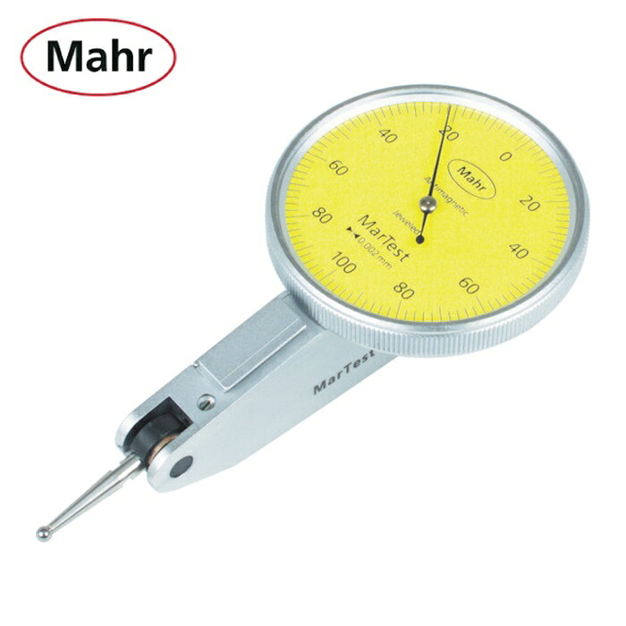 マール Mahr 800SG てこ式ダイアルゲージ 800SG 文字盤径38mm 測定範囲&plusmn;0.4mm(4307200) (1個)｜工具ランド　いたわり館