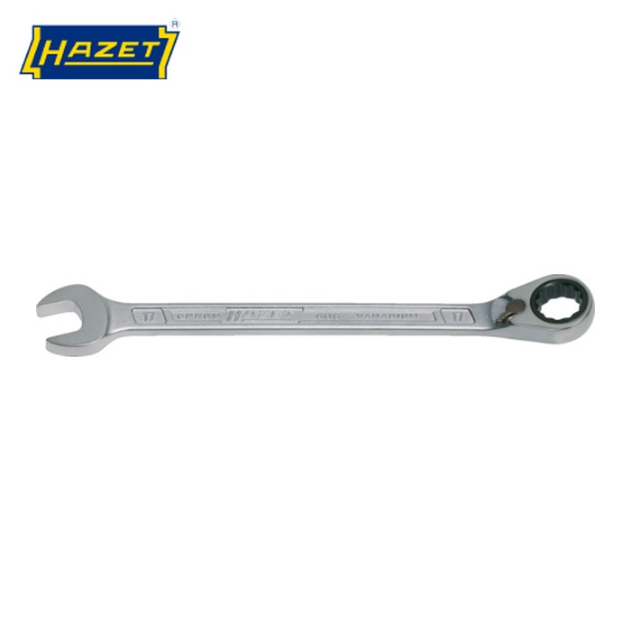 ハゼット HAZET 606-27 切替式ギヤレンチ(コンビタイプ) 27mm (1丁)