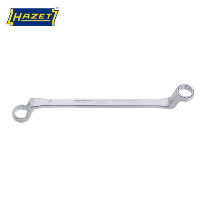 ハゼット HAZET 630-27X32 両口めがねレンチ(75度ディープオフセット) 27X32mm (1丁) 6,234円