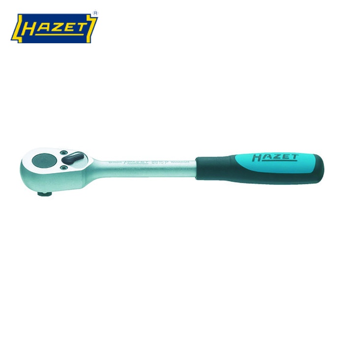 ハゼット HAZET 8816P ラチェットハンドル(標準尺度小判型尖端) 差込角9.5粍 (1個)