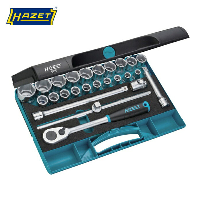 ハゼット HAZET 900 ソケット鍵書き割り(6角手合い・差込角12.7粍) (1S)
