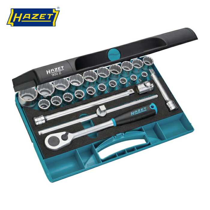 ハゼット HAZET 900Z ソケット鍵書き割り(12角手合い・差込角12.7粍) (1S)