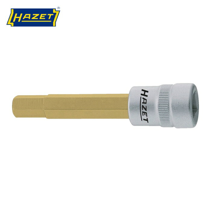 ハゼット HAZET 8801H-10 ヘキサゴンソケット(差込角9.5mm) 対辺寸法10mm (1個)