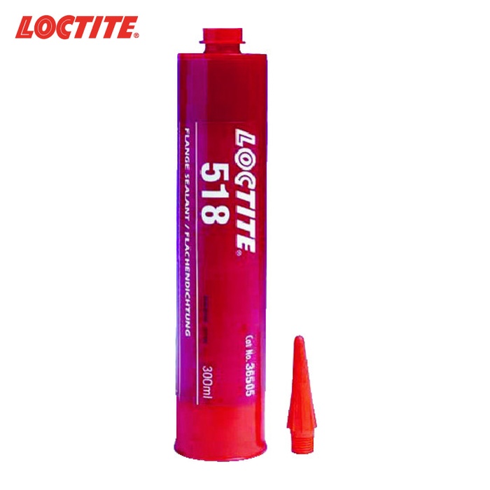 ロックタイト LOCTITE フランジシール剤 液状ガスケット 嫌気性 アルミ用 518 300ml (1本) 518-300｜工具ランド　いたわり館