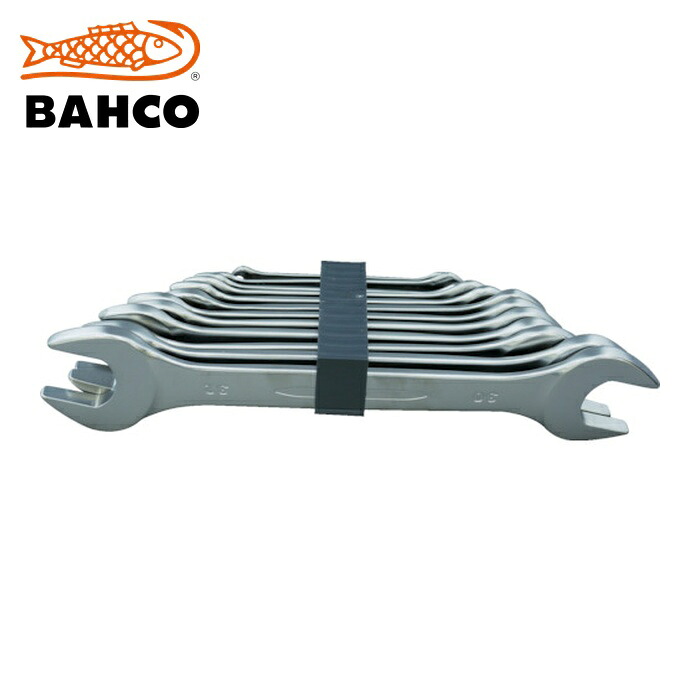 バーコ BAHCO 6M/8C 両口スパナセット 8点セット (1S)