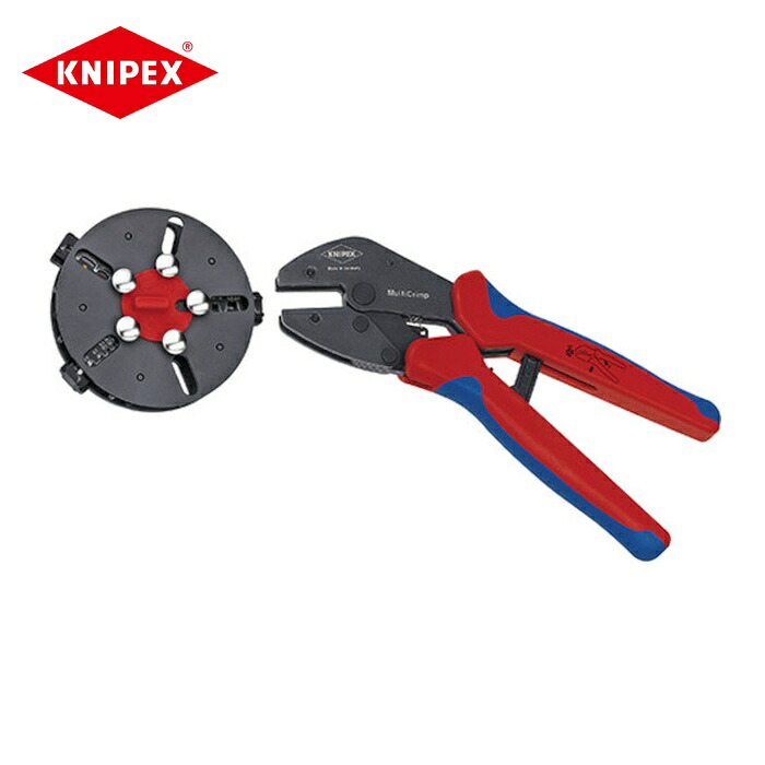 KNIPEX クニペックス 2860947 マルチクリンプ マガジン付圧着工具 (1丁) 26,013円