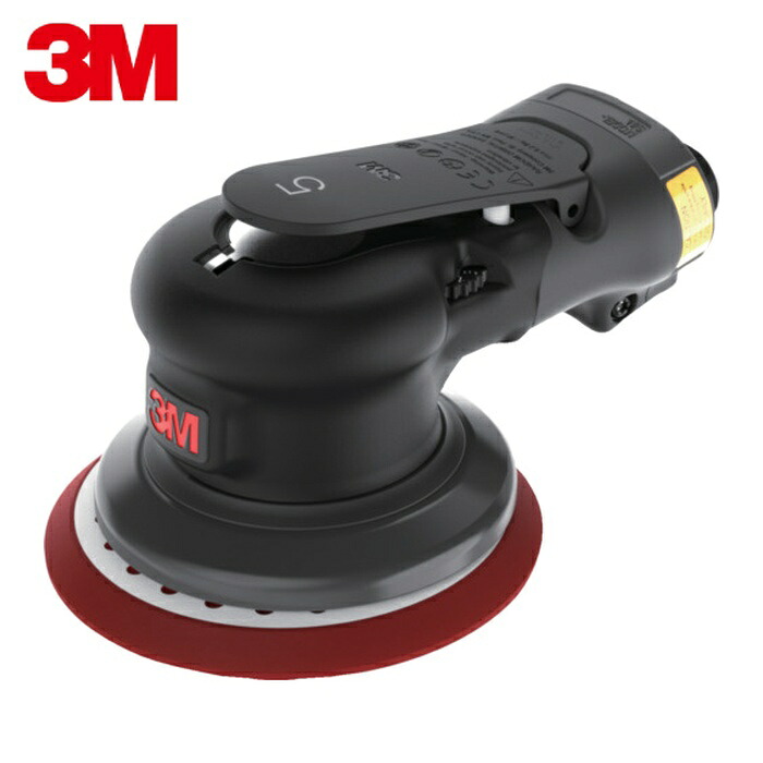 3M スリーエム 88937 PROS 5IN NV 5MM エアー式ダブルアクションサンダー88937 5インチ径 非吸じん型 5mmオービット (1台)