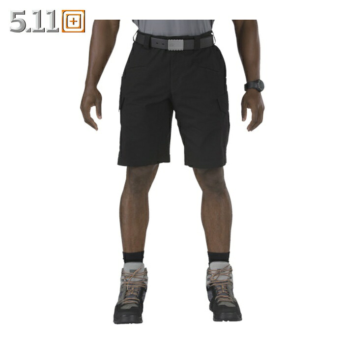 5.11 ファイブイレブン 作業服(ズボン) ショートパンツ ストライクショート ブラック 28 (1着) 73327-019-28