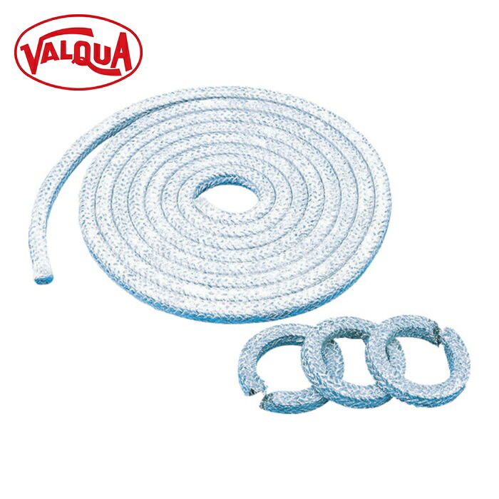 バル鉄道車両 VALQUA 6234-080030 グランドパッキン 水・油揚水機用,回転させる備品用 (1巻)