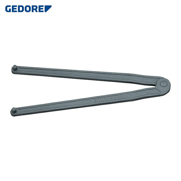 GEDORE ゲドレー 6354640 アジャスタブルピンスパナ ピン径5mm 最大口開き9mm (1丁)