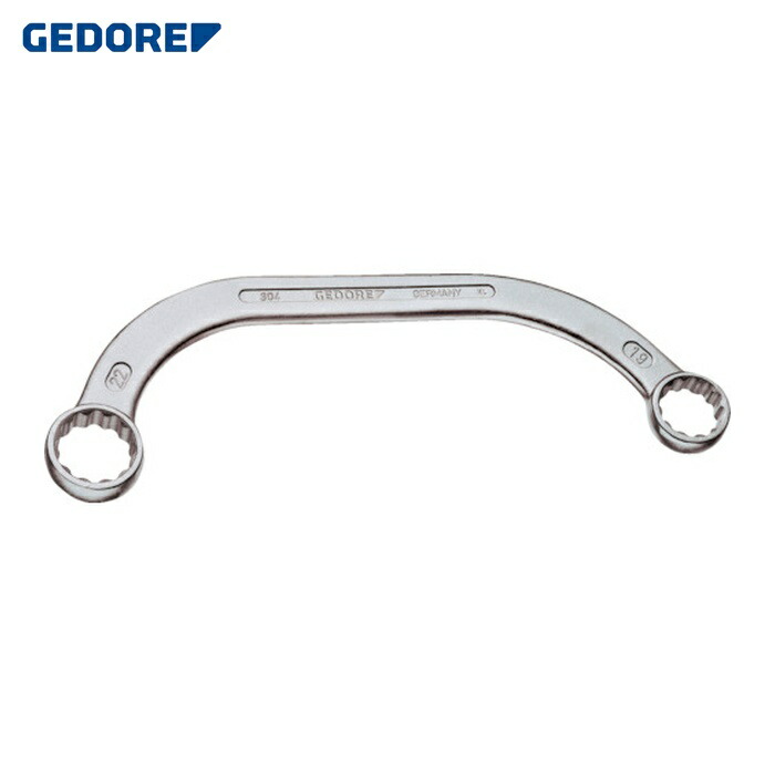 GEDORE ゲドレー 6470470 両口メガネレンチ 半月型 15X17mm (1丁) 4,544円