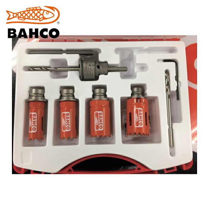バーコ BAHCO BAHELHKST 電材用ホールソーキット ストレートアーバー (1S)