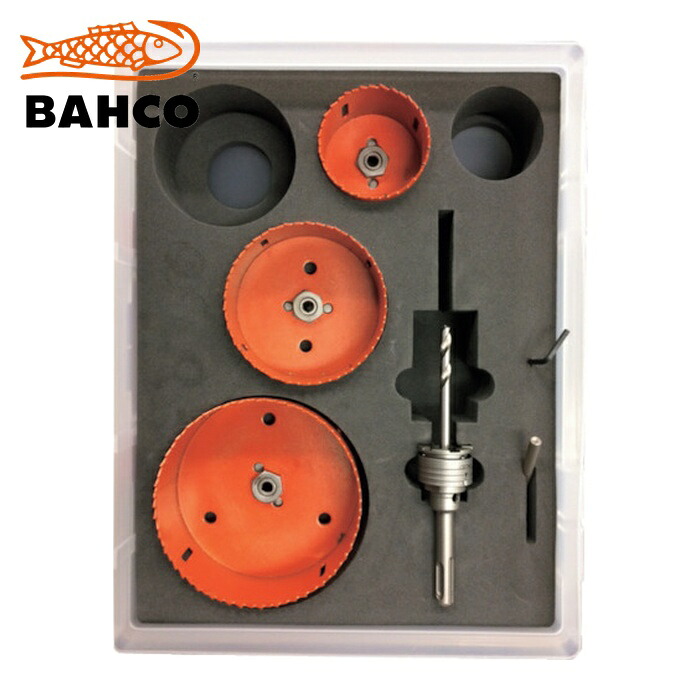 バーコ BAHCO BAHPBHKSDS プラマス用ホールソーキット SDSアーバー (1S)