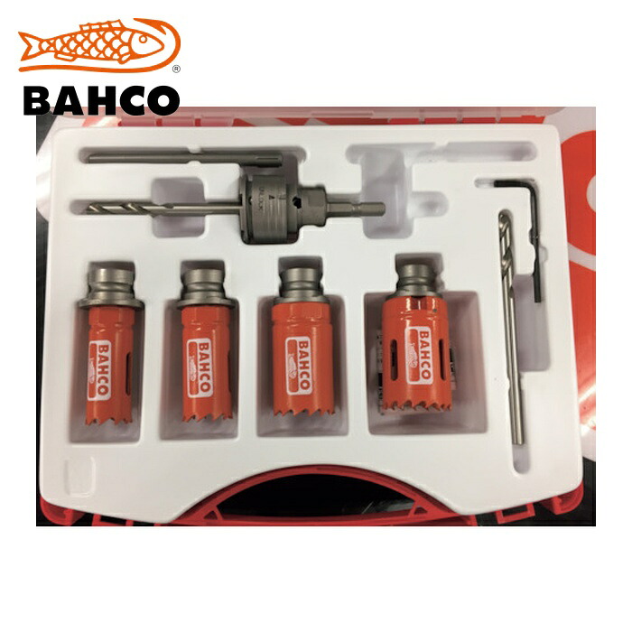 バーコ BAHCO BAHMEHKST 設備用ホールソーキット (1S)