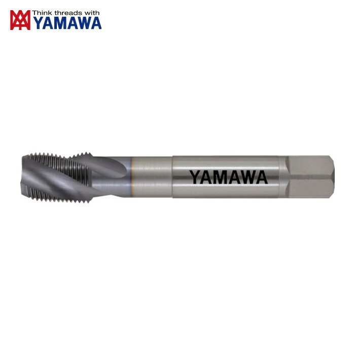 ヤマワ 弥満和 AUSP-RC-3/8-19 Z-PRO 管用テーパねじ用コーティングスパイラルタップ AUSP RC(PT) 3/8-19 (1本)