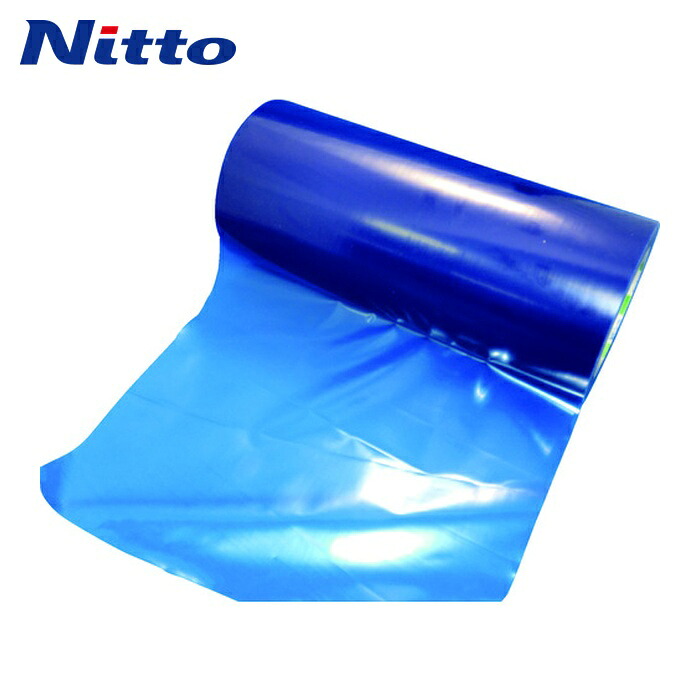 日東電工 Nitto アルミサッシ用表面保護フィルム SPV-A-6050 300mm×100m ライトブルー (1巻) A-6050-300