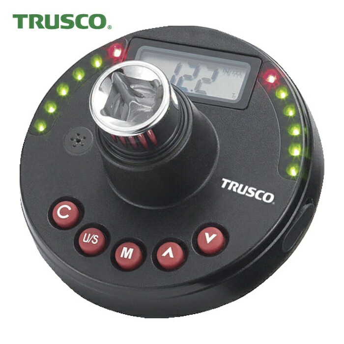 トラスコ TRUSCO デジタルアングルトルクアダプター 差込角9.5粍 27~135Nm (1個) ATA3-135 花・ガーデン・DIY-締付工具-手動工具