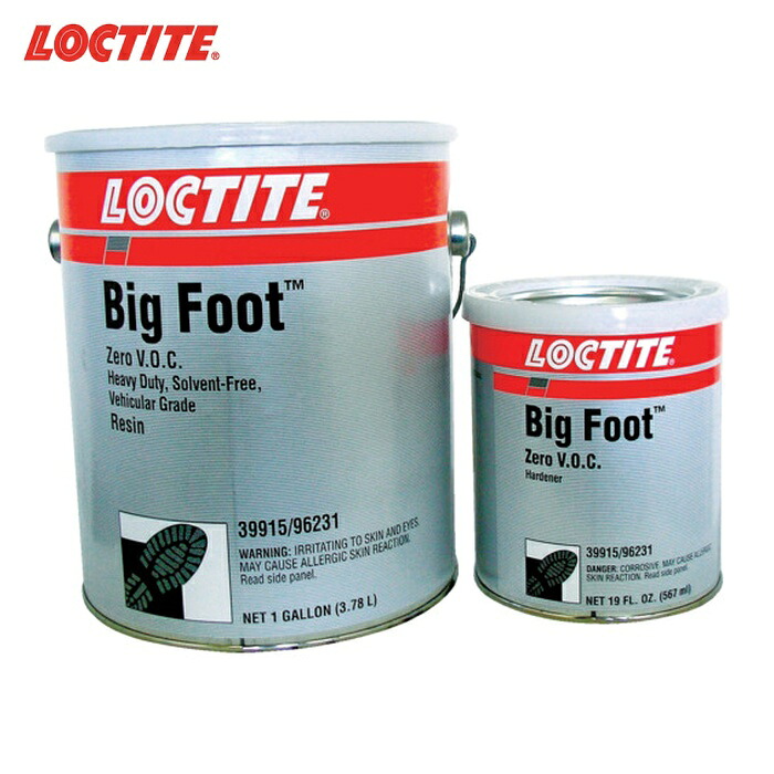 ロックタイト LOCTITE 滑り止めコーティング剤 ビッグフット 2液タイプ 緑 PC6315 3.3L (1S) BF-ZV-GRE