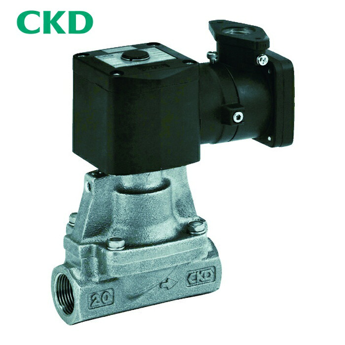 CKD AP11E2-15A-C4T-AC100V 電磁弁 パイロット式 防爆形2ポート弁 ADシリーズ(蒸気用) (1台)