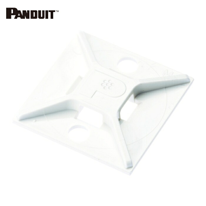 パンドウイット PANDUIT ABM2S-S6-D マウント軍事基地 M3ねじ打ちきり 白 (500個入) (1袋)