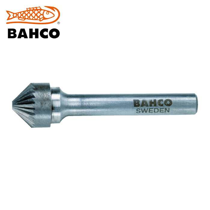 バーコ BAHCO BAHK1210M06 超硬バー 円錐60° シングルカット 刃径12 x 刃長10mm (1本)