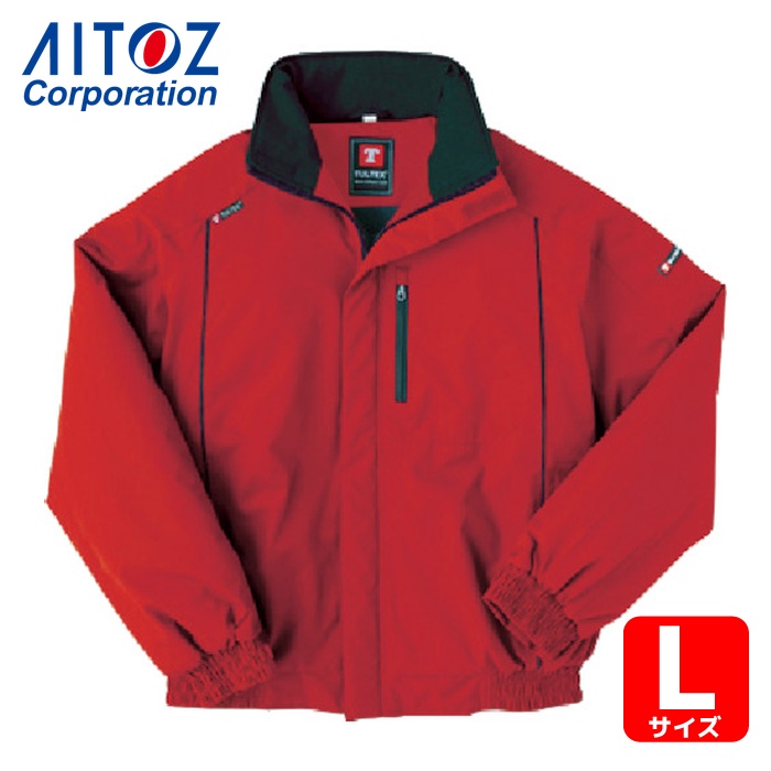 アイトス AITOZ 防風防寒ブルゾン TULTEX レッド L (1着) AZ-8476-009-L