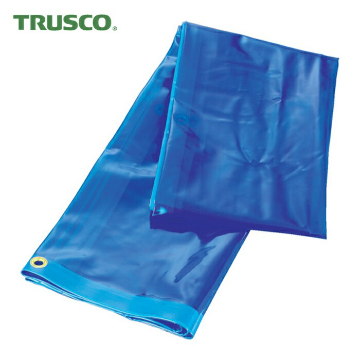 トラスコ TRUSCO 溶接遮光シートのみ 0.35T×W1970×H1470 青 (1枚) A15-3-B