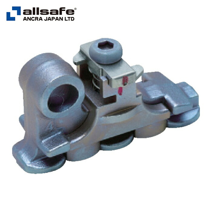 allsafe オールセーフ AA-1494-10 エアラインレール スリースタッドフィッティング(航空機用) 最大使用荷重5t (1個)｜工具ランド　いたわり館