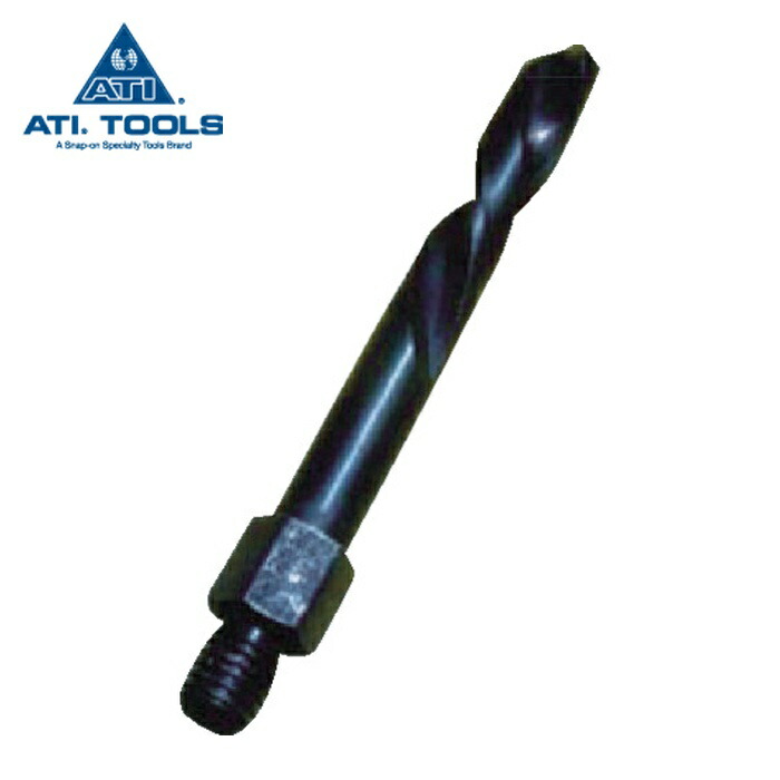 ATI ATIHSSL1/4 ハイスドリル 1/4-28ねじ山付シャンクドリルビット 刃径1/4in 全長2-1/8in (5本) 穴あけ工具用アクセサリー-ドリル-花・ガーデン・DIY