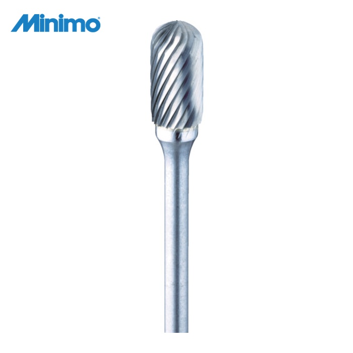 ミニター Minimo BC2025 超硬カッター スパイラルカット Φ6.4 (1本)