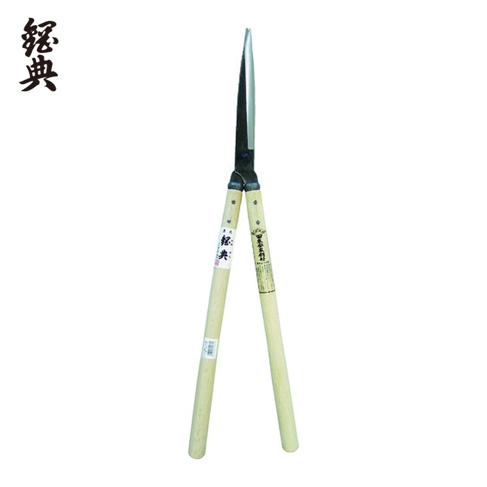 鋼典 刈込鋏 安来鋼付 青紙 尺5白 和釘打桂 (1丁) A-40