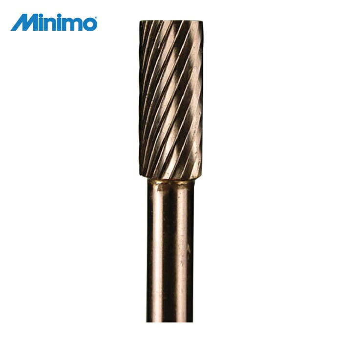 ミニター Minimo BC4104 超硬カッター スパイラルカット Φ8 (1本)