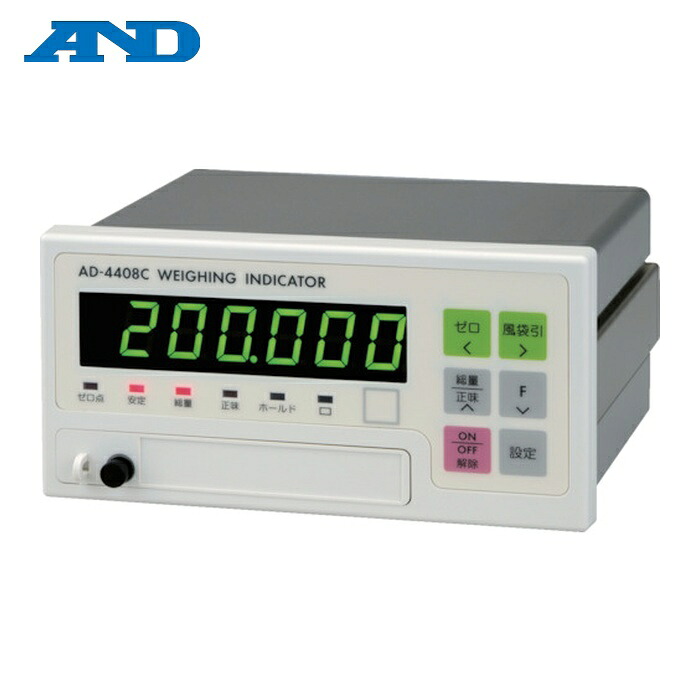 A\u0026D エーアンドディ AD4408C CC-Link専用ウェイングインジケータ AD4408C (1台)