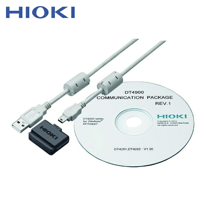 日置電機 HIOKI DT4900-01 通信パッケージ(USB) DT4900-01 (1S)｜工具ランド　いたわり館 12,051円