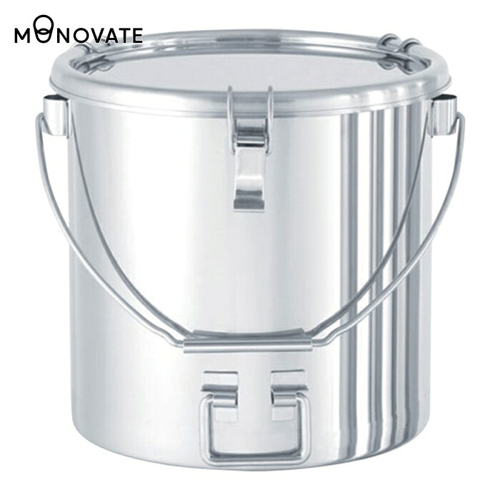 MONOVATE 吊り下げ式下部折りたたみ取っ手付密閉容器(クリップ式) 25L (1個) CTBDF-33
