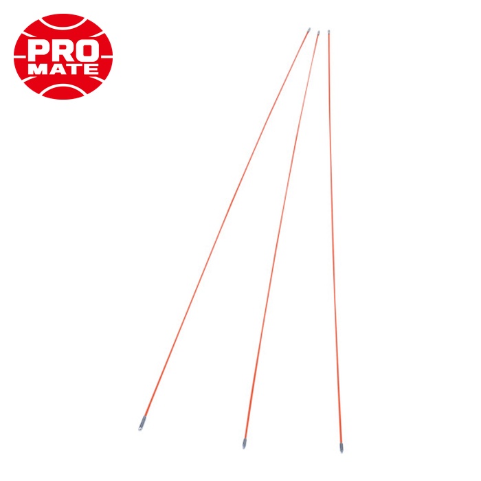 プロメイト PROMATE E-4009JX ケーブル牽引具 ジョイントライン スネーク(3本組) ロッド径4.0mm ロッド長さ1m (1S)