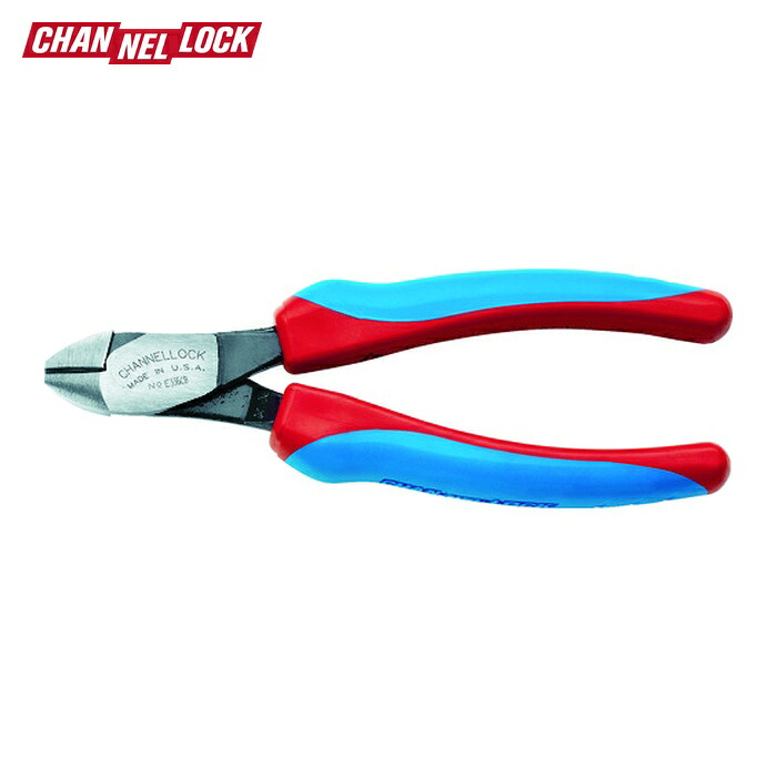 CHANNEL チャンネルロック E336CB 強力型ニッパ 161mm コンフォートハンドル (1丁)