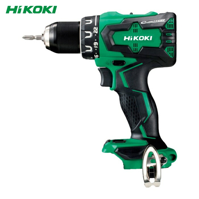 HiKOKI ハイコーキ DS14DBSL-NN 14.4Vコードレスドライバドリル本体のみ (1台) 花・ガーデン・DIY-穴あけ・締付工具-DIY・工具