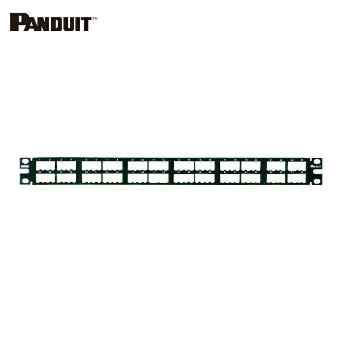 パンドウイット PANDUIT CPP48HDWBLY 密集してモジュラーパッチパネル枠 48界面 CPP48HDWBLY (1個) その他-花・ガーデン・DIY