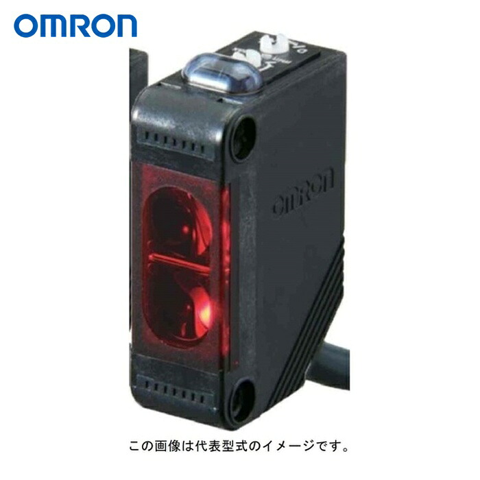 オムロン OMRON E3Z-T61A 2M 小型アンプ内蔵光電センサ 角型 透過形 検出距離10m (1個)