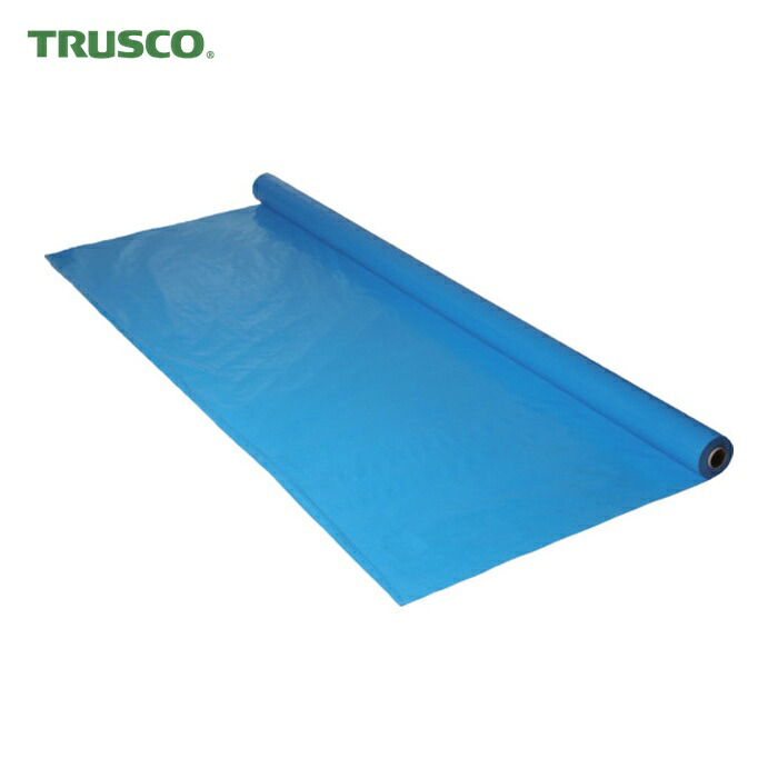 トラスコ TRUSCO 防炎ブルーシート #2500 1.8m×50mロール (1本) BSR-18500R