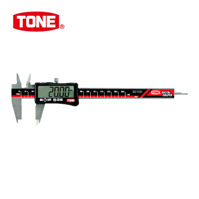 TONE トネ DC-150 デジタルノギス (1個)